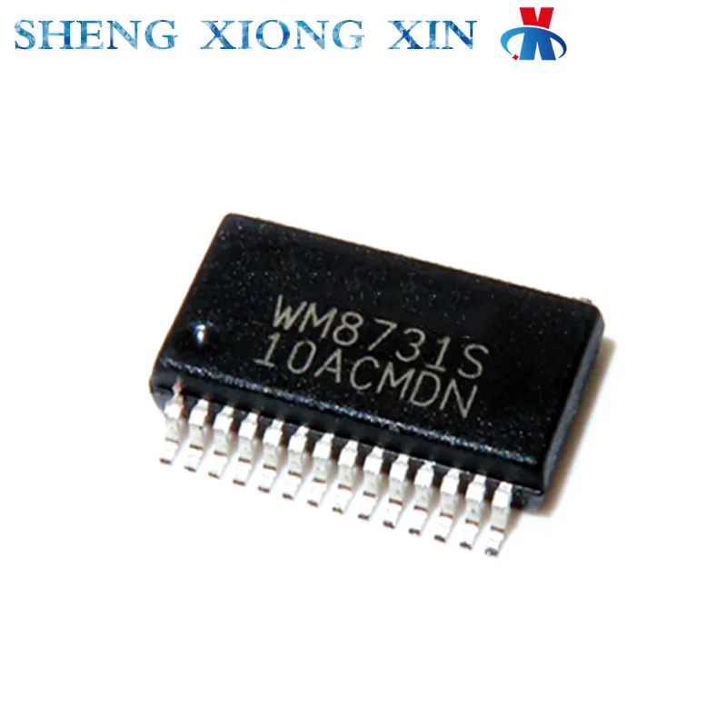 

5pcs/Lot 100% New WM8731SEDS WM8731SEDS/RV SSOP-28 Interface-CODEC WM8731S Integrated Circuit