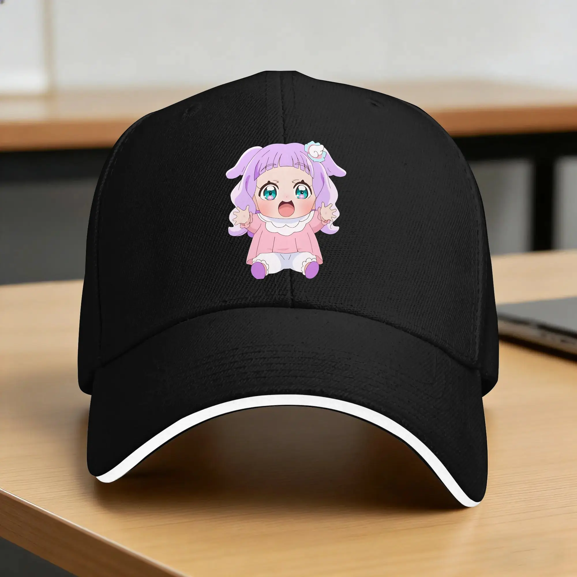 Urocza czapka z daszkiem Sky Precure, styl y2k, fajna czapka typu trucker, wiosenna unisexowa czapka do biegania dla mężczyzn, czapka snapback w stylu hippie
