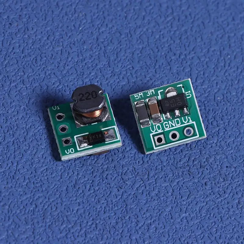 1.5v 1.8v 2.5v 3v 3.3v 3.7v 4.2v para 5v DC-DC módulo de conversão de impulso 0.9-5v para 5v DC-DC step-up módulo de potência tensão boost conv
