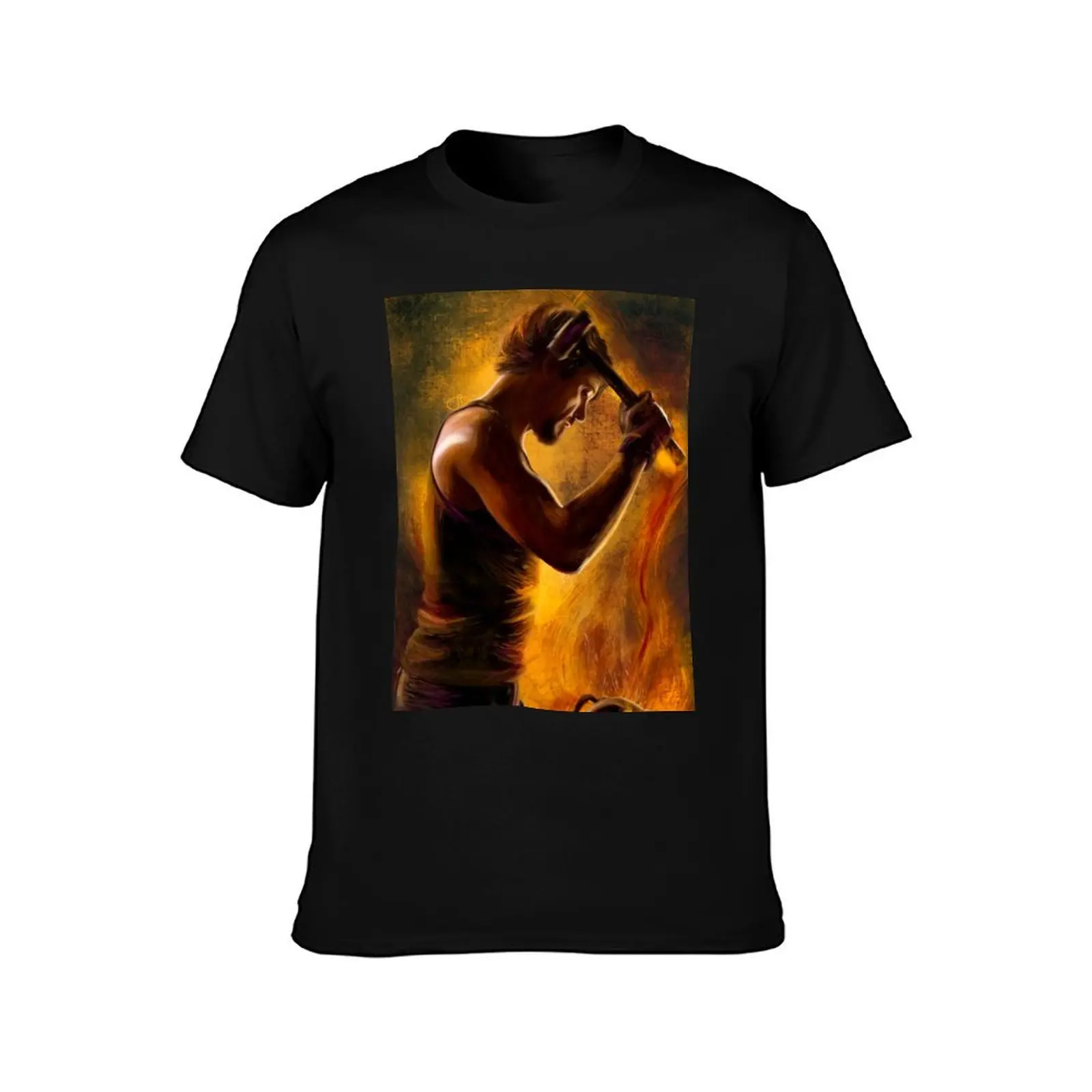 Tony Stark T-Shirt Fitness Training Breathable Tee