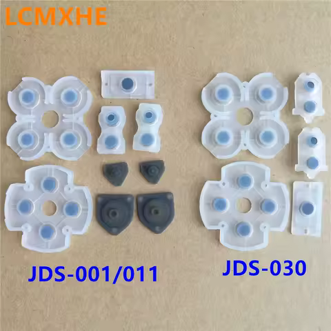 50sets for Playstation 4 PS4 Game Controller JDM-050-055 030 040 001 011 Keypad Button ABXY D Pad Silicone Conductive Rubber Set