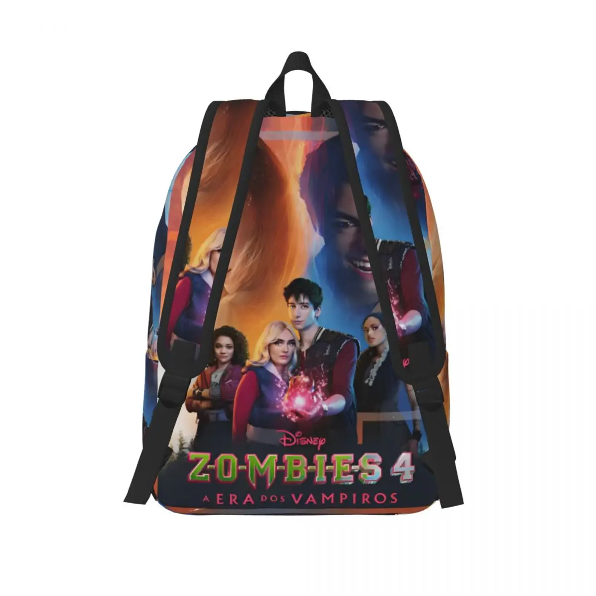 Zombies 4 Dawn Of The Vampires Zaino per adolescenti Studente sportivo Escursionismo Viaggi 2025 Zed Addison Zaino Borsa in tela per computer portatile