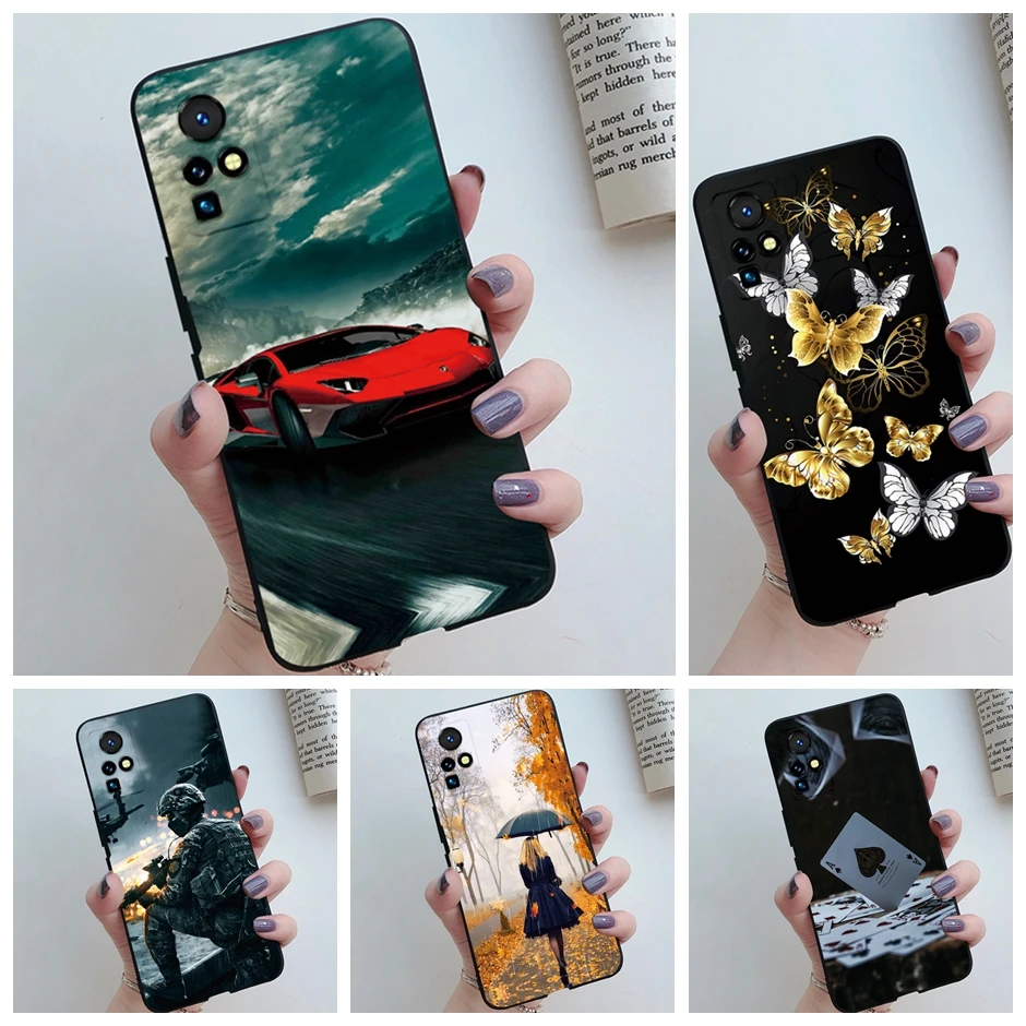 For Infinix Zero X Pro Case Stylish Cover For Infinix Zero X Neo Cases Cool Cartoon Soft Silicone Camera Protection Bumper Funda