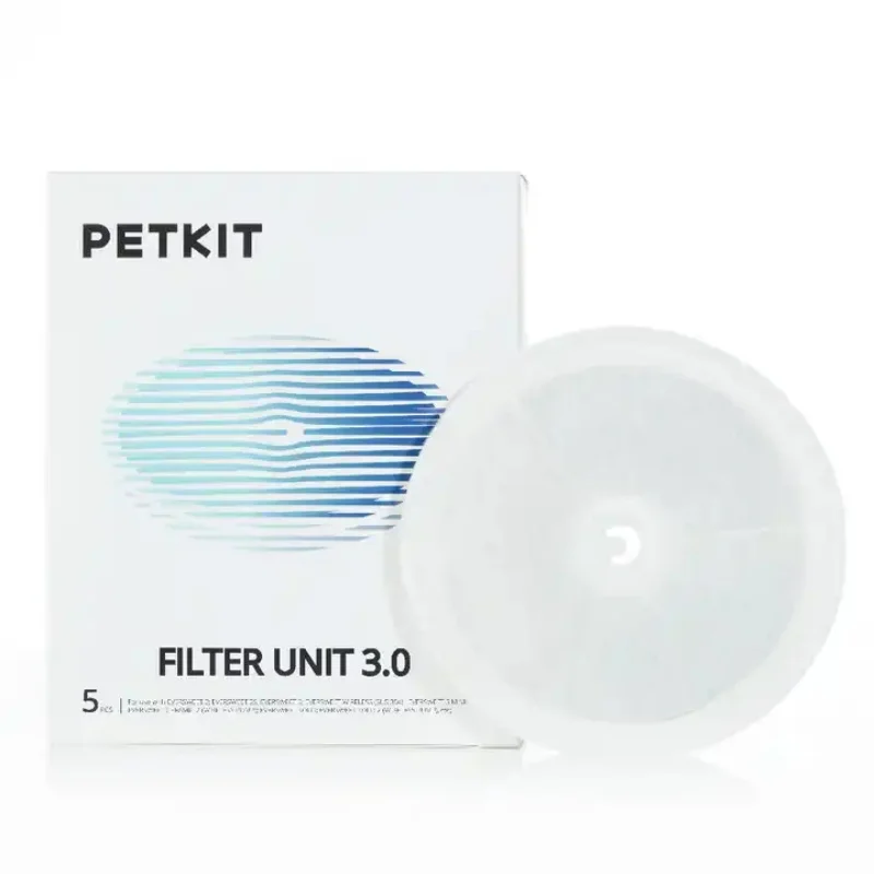 PETKIT Pet Automatic Feeder Filter Cat Water Fountain 5PCS Filter 3.0 Cat Health filtri di ricambio per fontana d'acqua forniture per animali domestici