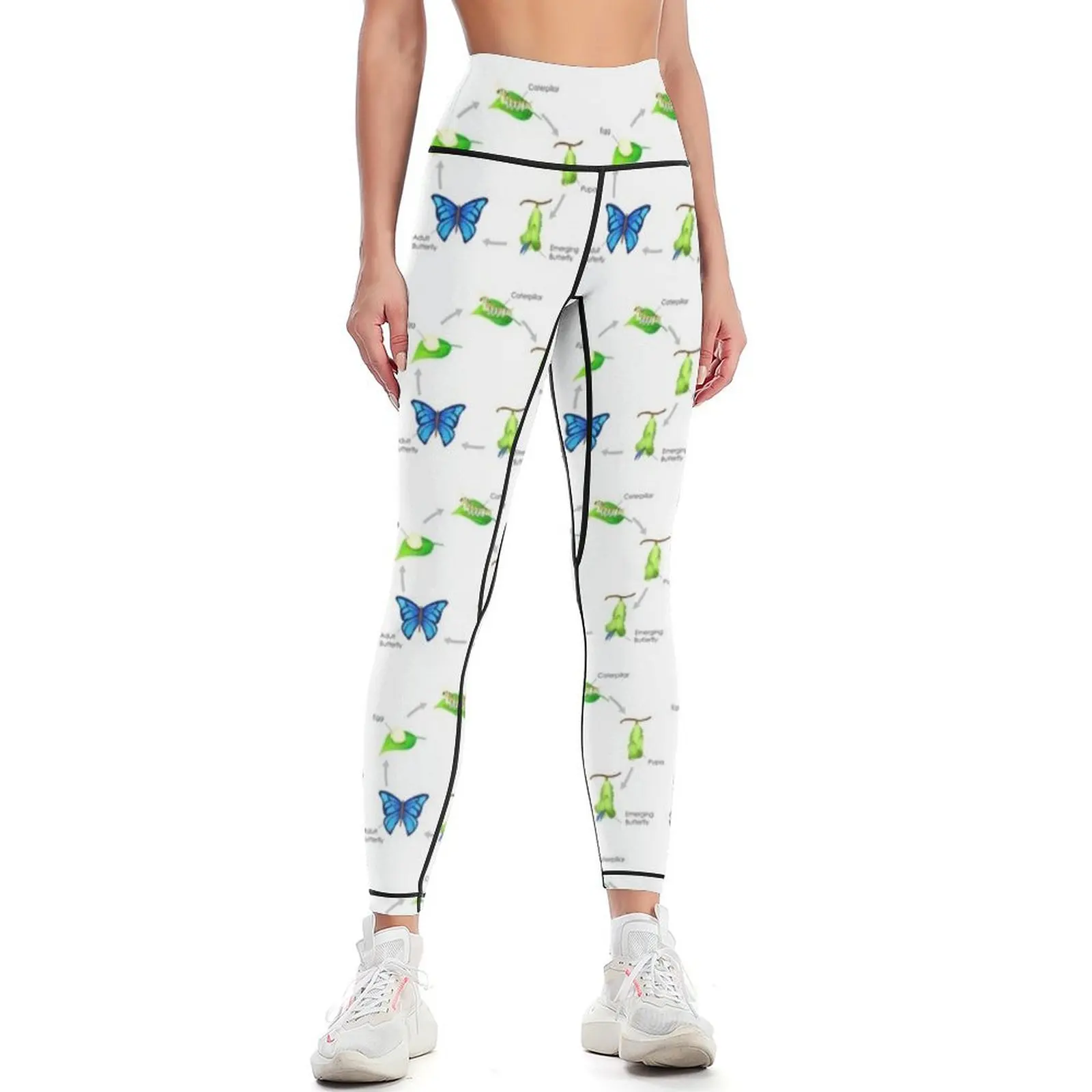 

Life Cycle of a Butterfly Leggings Sweatpants gym womans Womens Leggings