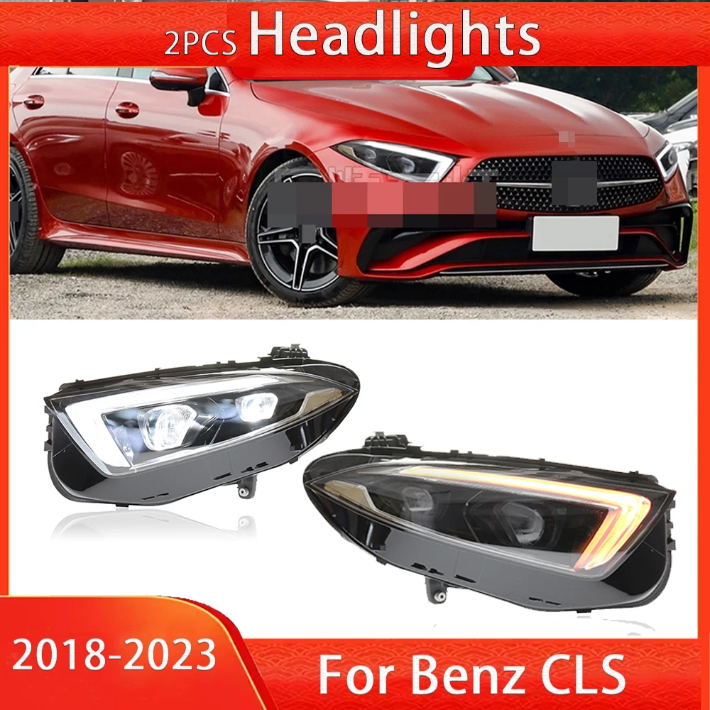 

Fit For Mercedes-Benz CLS C257 Headlight 2018-2023 W257 CLS300 Headlight Multibeam Headlight Assembly C257 Headlamp