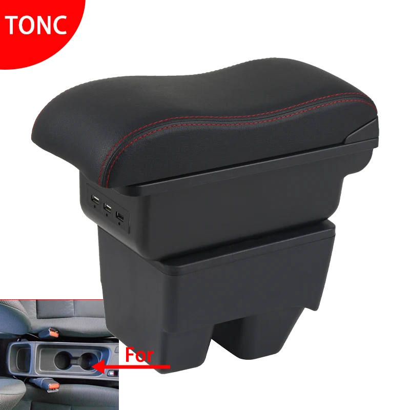 

Подлокотник для Toyota Yaris, центральный подлокотник с USB-портом для хранения, для toyota Yaris suv