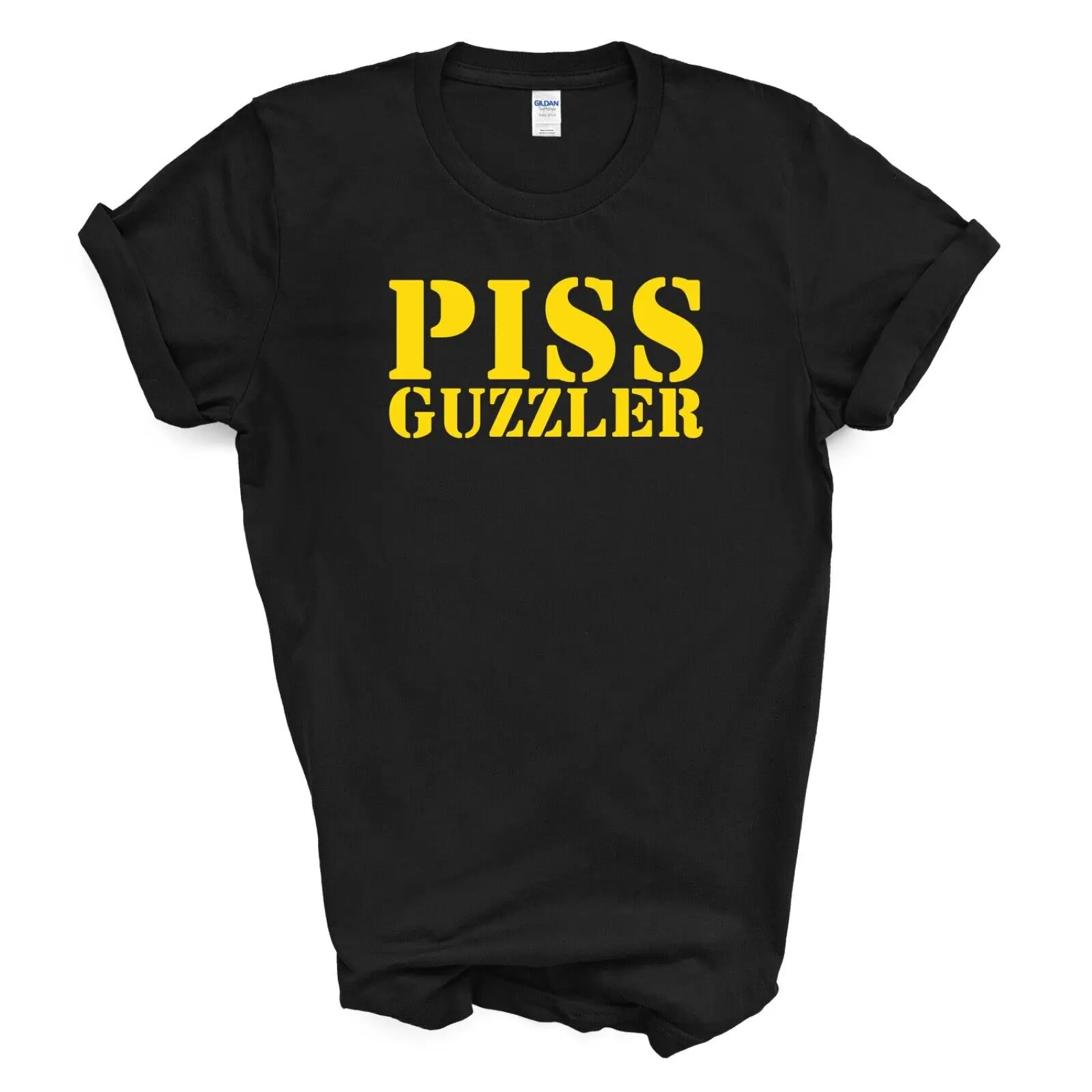 P*SS GUZZLER T Shirt - KINK Black 2X-Large