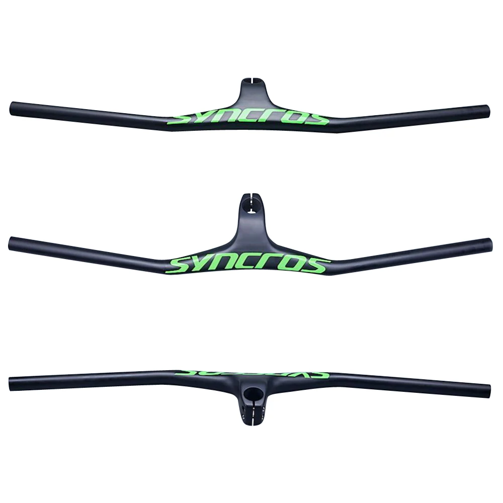 Syncros Carbonfaser-Lenker MTB Fahrradlenker -17 Grad Mountainbike Integrierter Lenker mit Vorbau 28,6mm – Detail 11