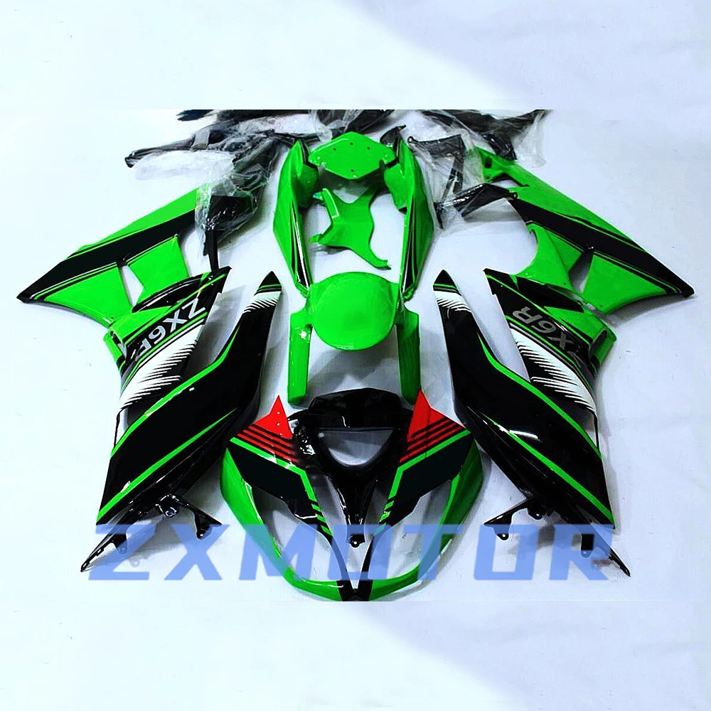 For KAWASAKI ZX6R 636 2009 2010 2011 2012 Injection Fairings Set ZX 6R 09 10 11 12 ABS Cowling Injection Bodywork Fairing Kit