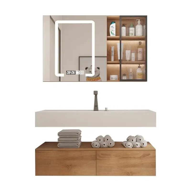 

Nano simple rock integrated intelligent Japanese bathroom cabinet