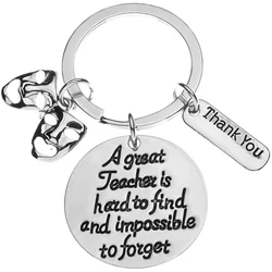 Drama Teacher Gift, Theater Great Teacher is Hard to Find But Impossible to Forget, Drama Jewelry, Drama Mask Charm Keychain