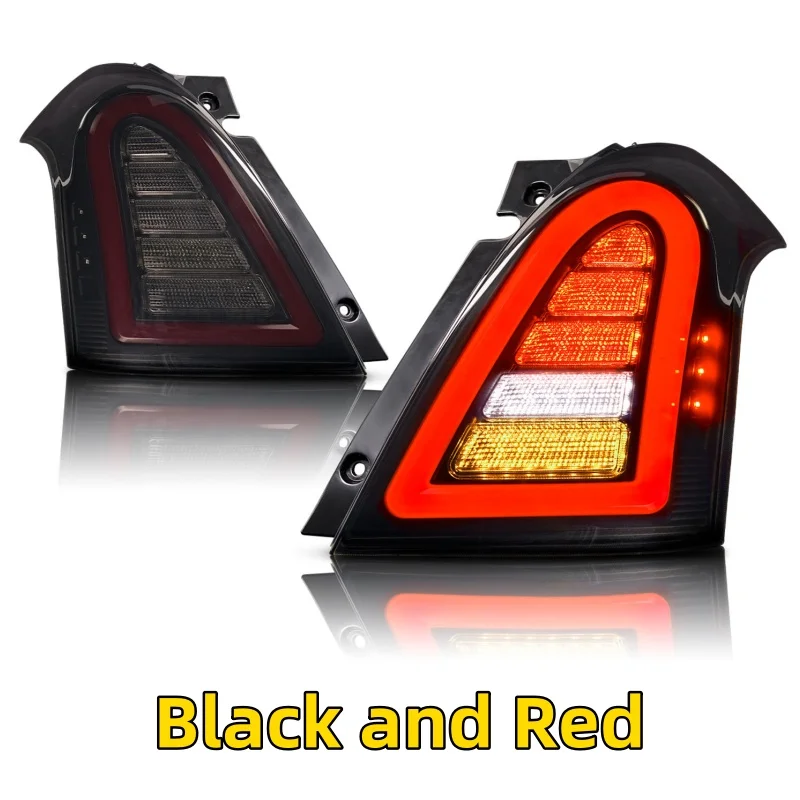Voor Suzuki Swift Achterlicht Montage 2004-2016 Modificatie LED Vloeiende Richtingaanwijzers Achter Achterlichten DRL Signaal Rem Reverse