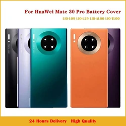 High quality For Huawei Mate 30 Pro Battery Back Glass Cover Rear Door Housing +Camera Lens For Huawei Mate30 Pro Battery Cover