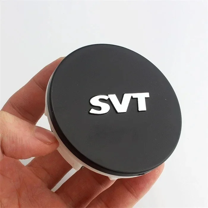 4pcs 65mm 6.5cm Premium ABS SVT Car Wheel Center Caps Rim Emblem Badge Hub Cover for 02-04 Focus Mustang SVT F-150