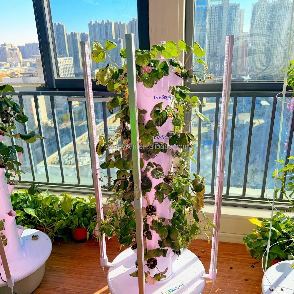 ระบบปลูกผักไฮโดรโปนิกส์แบบตั้ง - Hydroponic Tower Planter บทวิจารณ์และราคา