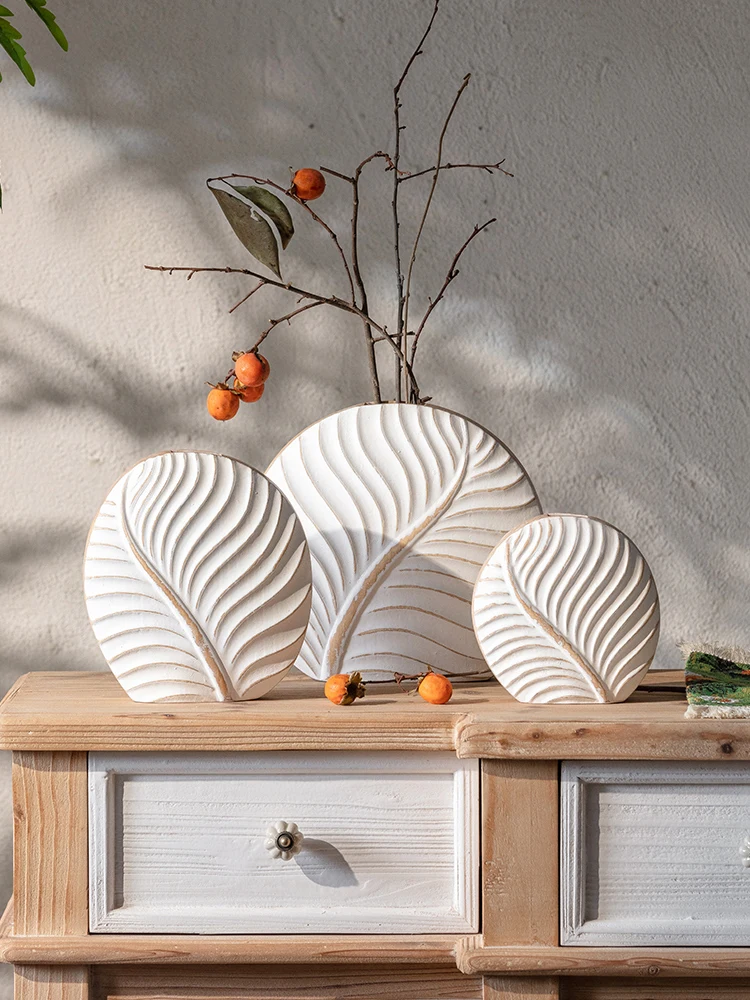 

Ретро-настольная ваза для цветов из дерева, сосновая, без узлов, художественная, креативная, высокоэстетичная, для искусственных и сухих цветов, антикварная