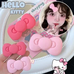 Sanrio Hello Kitty Hairpin Hair Clip Cartoon Sweet Barrette Girl Children Bangs Clips Hair Accessory Women Kawaii Headdresses