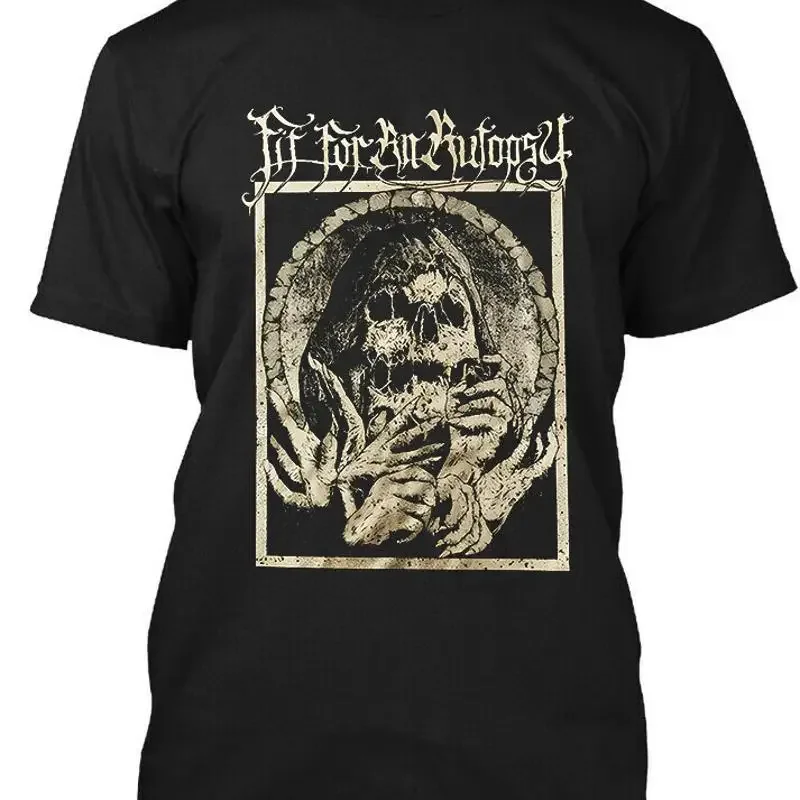 New Fit For An Autopsy American Retro Black T Shirt S 5Xl