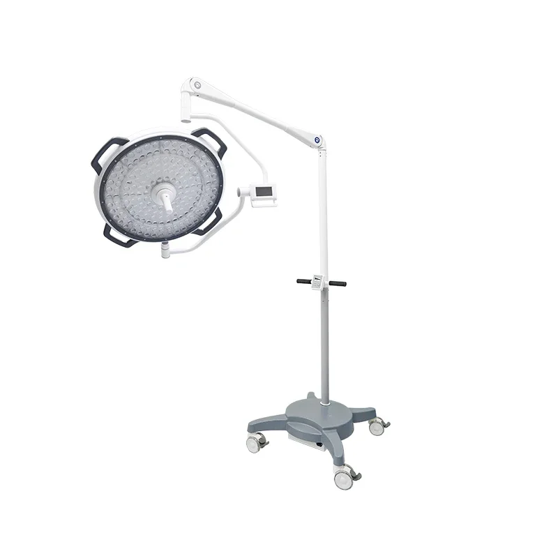 6h Emergency Time Stand Operate Lamp LED Portable Surgical Examination Lamp On Floor With Battery