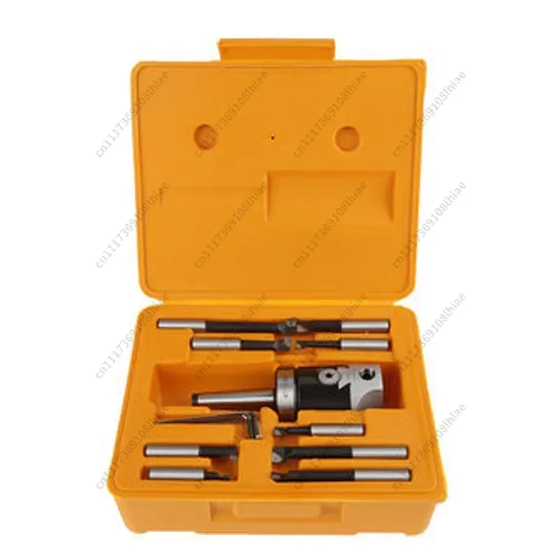 NEW MT3 M12 Arbor F1 -12 50mm boring head and 9pcs 12mm boring bars, boring head set BB