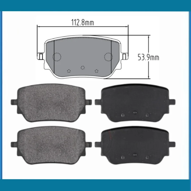 For Mercedes AMG A35 A45 (W177 Z177) CLA35 CLA45 GLB35 (X118 C118 H247 X247) Rear Brake Pads / Car Parts -59104