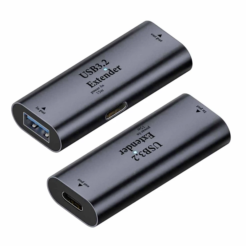 

USB A To USB C Adapter, USB A 3.2 To USB C Adapter, 15W Power USB C Female To USB A Female Converter For Laptop, Camera