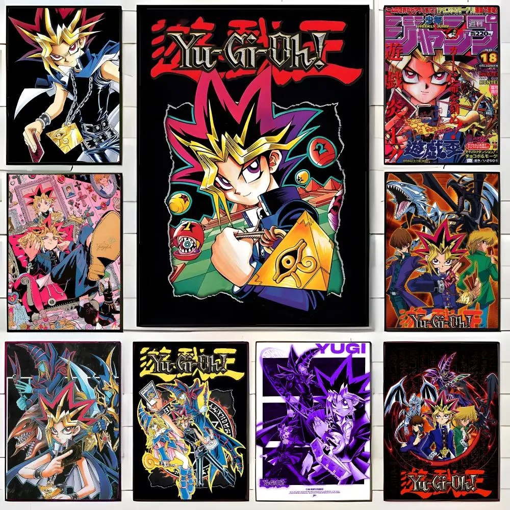 Fantasy Anime Y-Yu-Gi-Oh Poster Wall Art Print Decorative Mural Home Decor Gift Unframed
