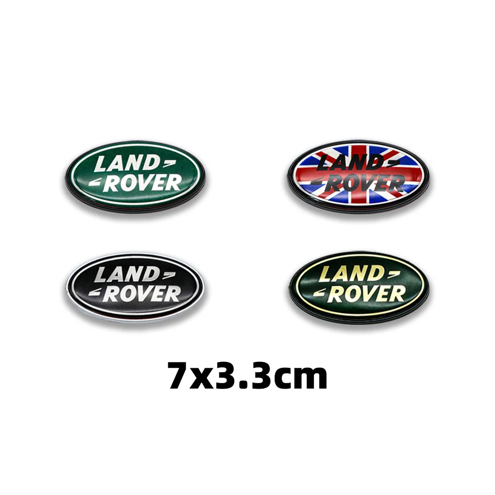 3D Metal Car Sticker Logo Car Logo Transformation for Land Rover Defender Discovery Rover Freelander Car Exterior Accessories