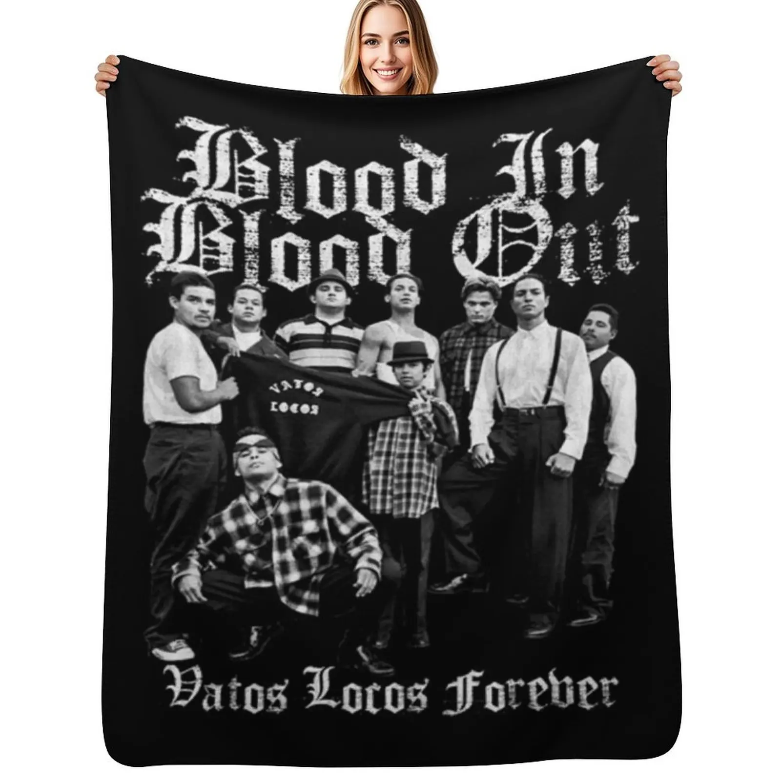 Blood In Blood Out Throw Blanket Beach sofa bed Designers Travel Blankets For Sofas Soft Beds Blankets