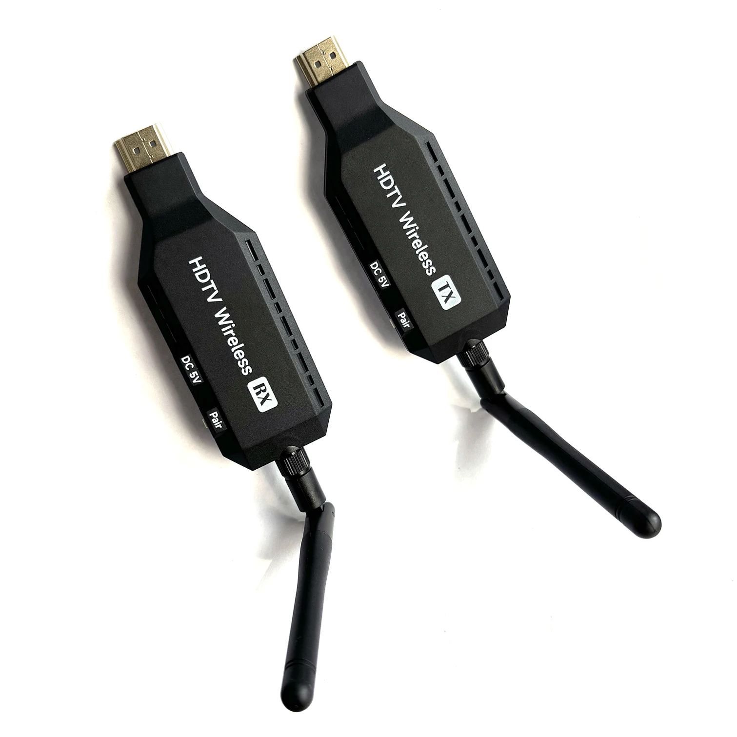 1080p 50m Wireless Video Transmitter Receiver Screen Share HDMI Extender Display Adapter Dongle for Home Cinema Office PC To TV
