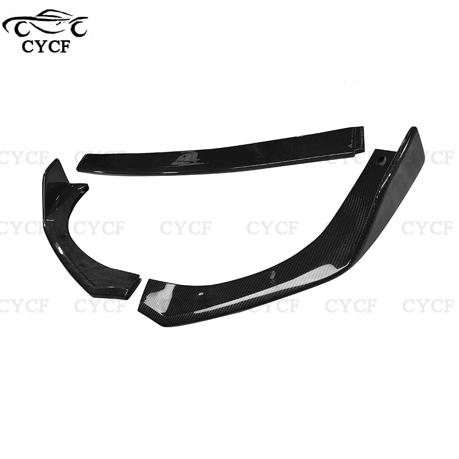 Carbon Fiber/FRP/Forged Carbon Car Front Bumper Lip Front lip For Suzuki Swift Sports ZC33S Front Chin Spoiler Upgrade body kit