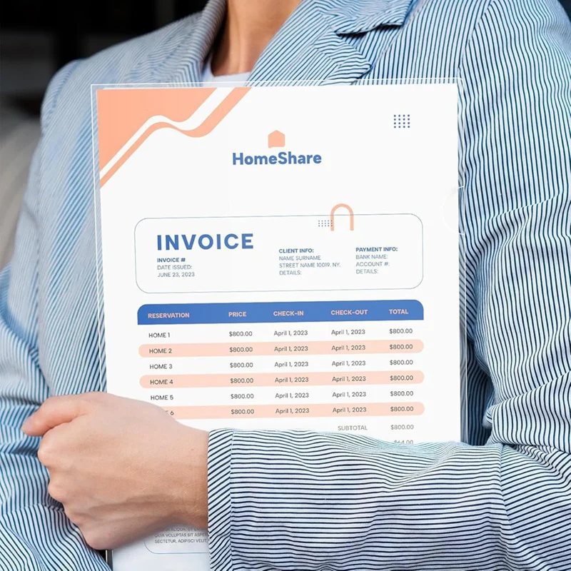 T04C-60Pcs Plastic Clear File Folders L Shape Copy Security Project Folders Paper Sleeve Folders For A4 / Letter Size Paper