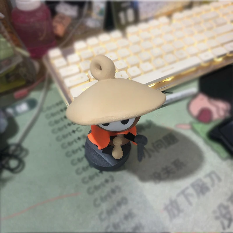 لطيف الجوف فارس Silksong الراتنج الشكل ثلاثية الأبعاد الطباعة تأثيري نموذج سطح المكتب زخرفة اكسسوارات لطيف الدعامة للأطفال هدية عيد ميلاد #3