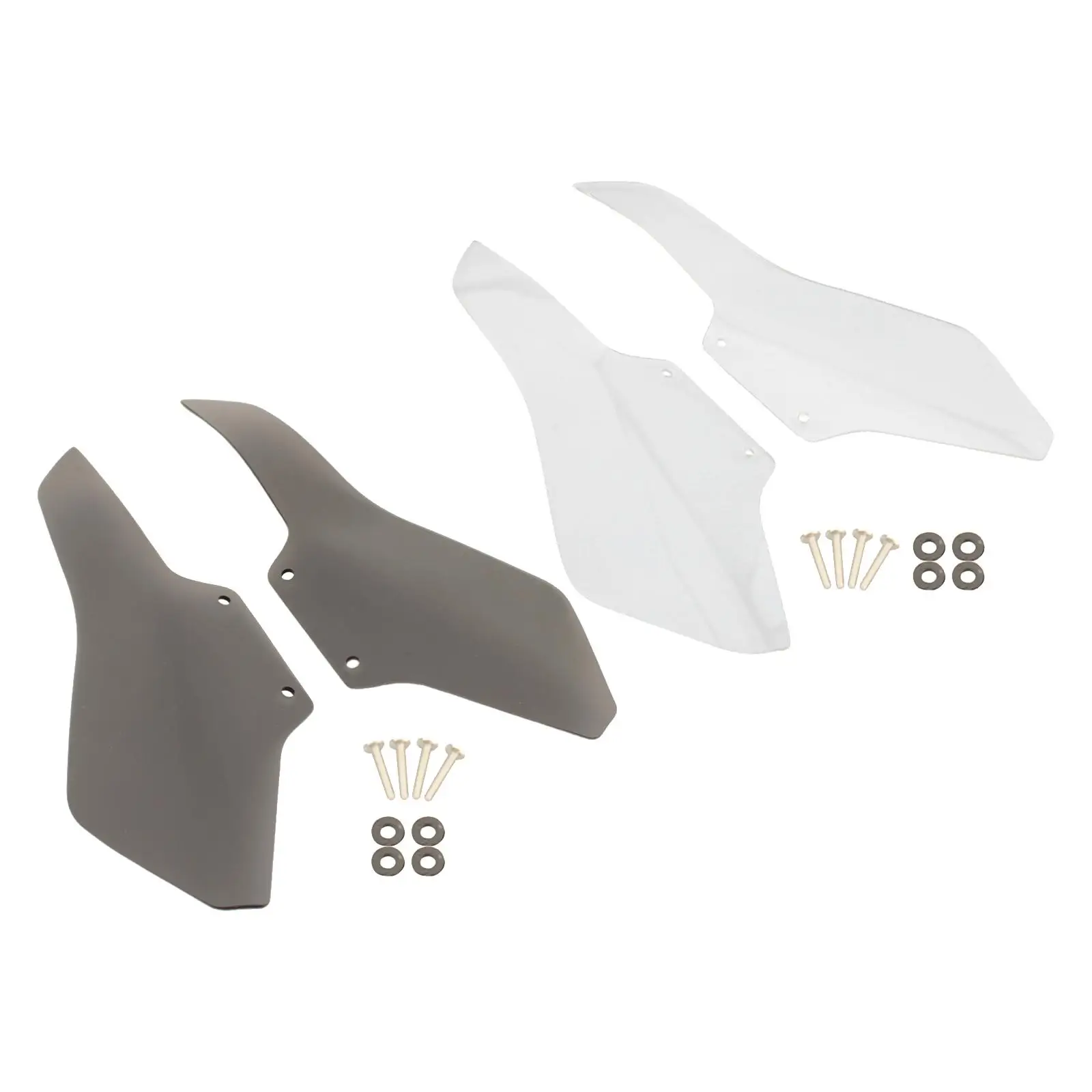 Motorcycle Side Wing Windshields Acrylic Accessories Side Fairing Wind Deflectors for BMW R18 B R18 Bagger High Performance