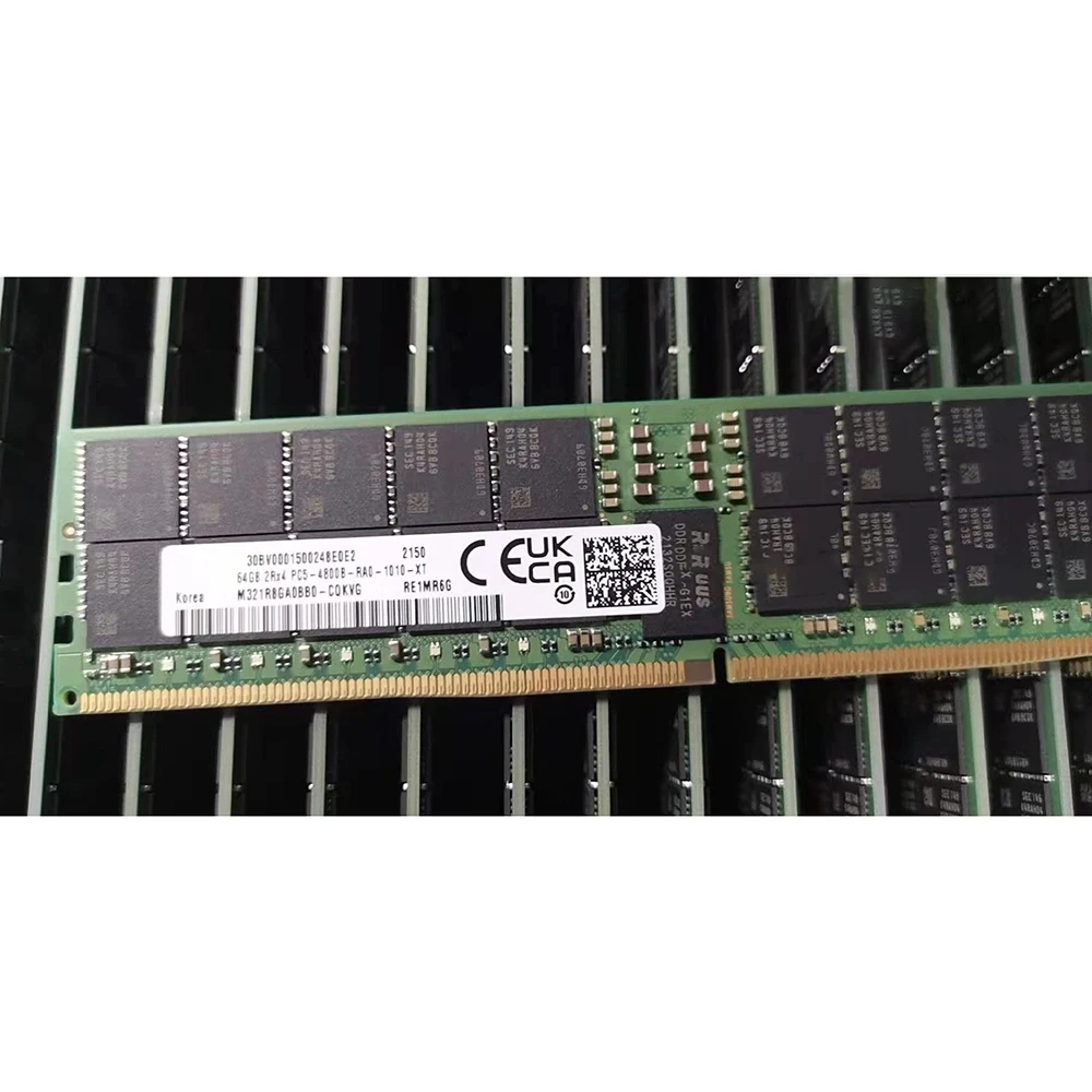 Nieuwe Server Geheugen 64G 64 GB Voor Samsung DDR5 4800 2RX4 PC5-4800B ECC RDIMM