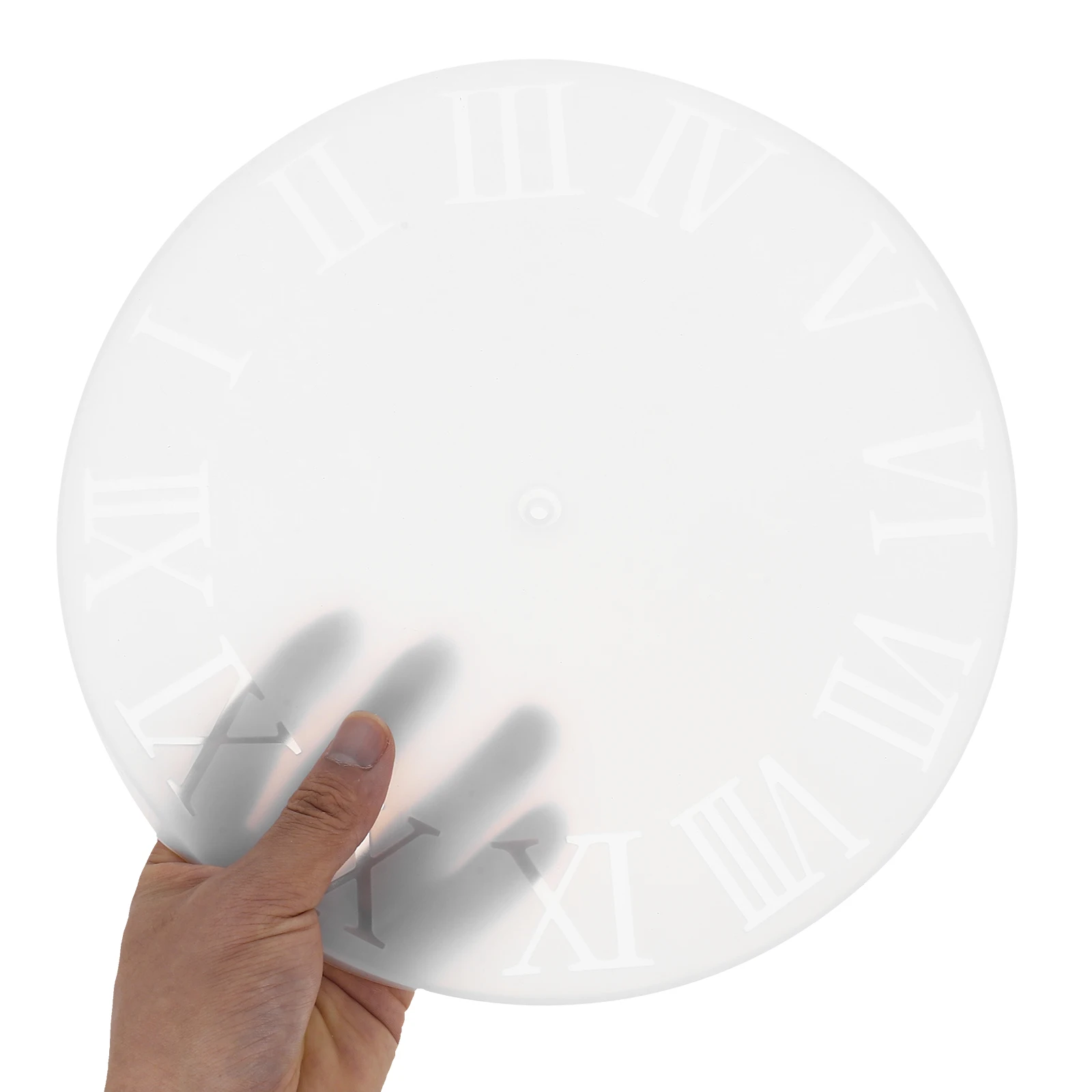

1pcs Resin Mold Silicone Wall Clock Molds for Casting Diy Clock Kit Epoxy Crafts Making Supplies with Mechanism Parts