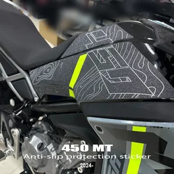 New Model 2024 For CFMOTO 450MT MT450 CF 450 MT Motorcycle Tank Pad Protector Sticker Decal Gas Knee Tank Traction Pad Side