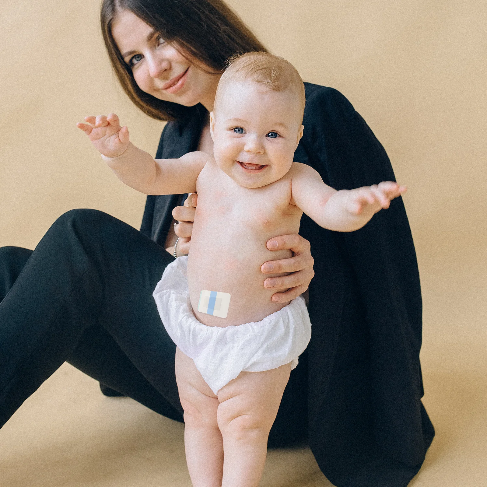 

Наклейки для пупка для младенцев, водонепроницаемые патчи для пупка, легко наносится и снимаются, дышащие для тренировок по плаванию ребенка