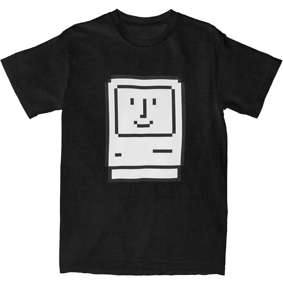 Appled Macintosh T Shirt Man 8 Bit Y2K Retro Cotton T-Shirts Summer Crew Neck Fashion Tees Hot Sale Plus Size Tops