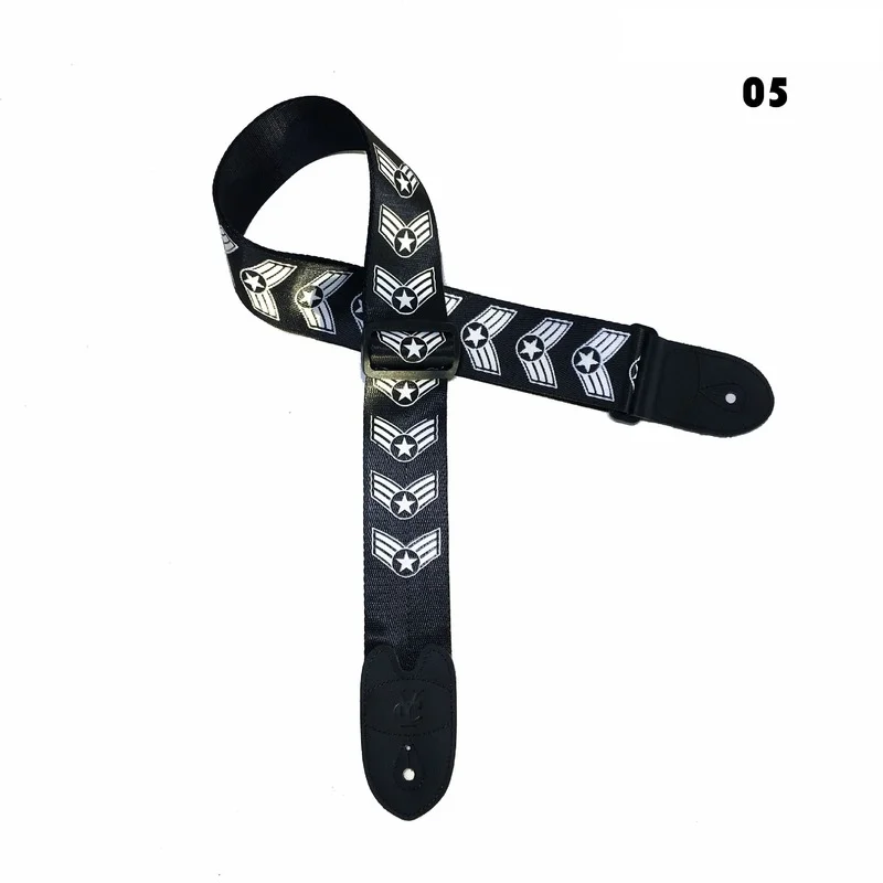 High-End Straps for Electric Guitar, Folk Guitar, Bass, Musical Instrument Accessories, Foreign Trade, Hot-selling