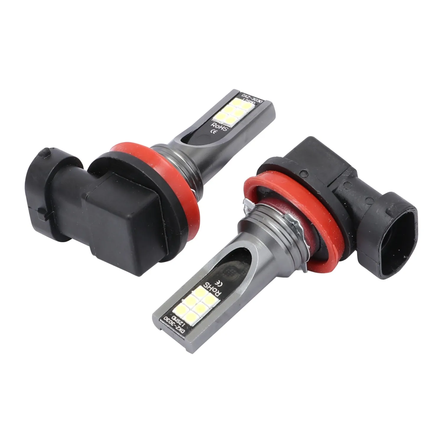 2Pcs H11 H8 H4 H7 H1 H16 H3 H10 9005 HB3 9006 HB4 Car LED Fog Lights 6000K Headlight Bulbs 3000K 12000K 4300K Auto Fog Lamp