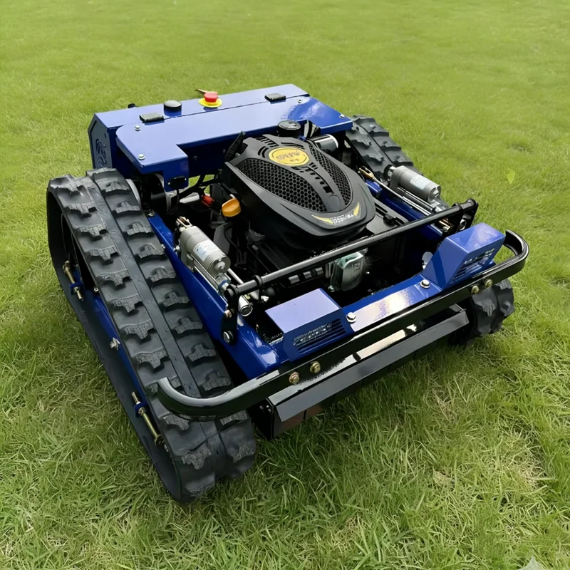 Customized Remote Control Lawn Mower Tracked, Robot Lawn Mower, Garden Lawn Mower Cutter for Steep Slopes Mower