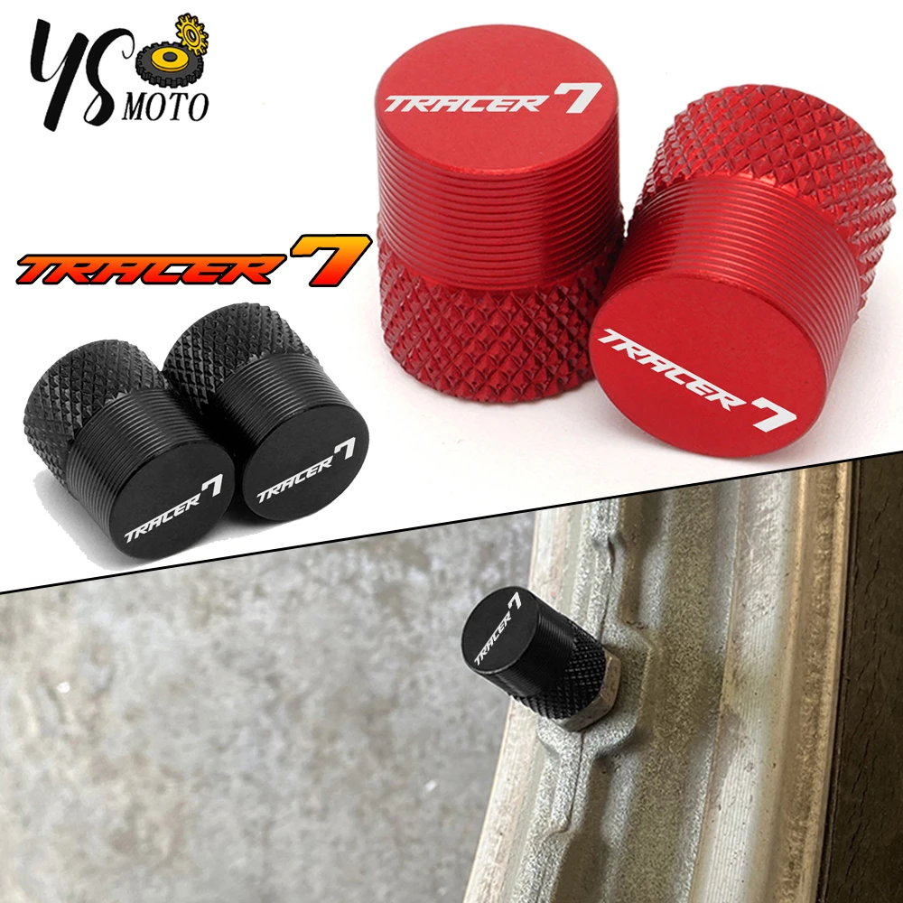 For Yamaha TRACER7 TRACER 7 / GT 2020 2021 2022 Motorcycle Aluminum Accessories Wheel Tire Valve Airtight Caps Dustproof Cover