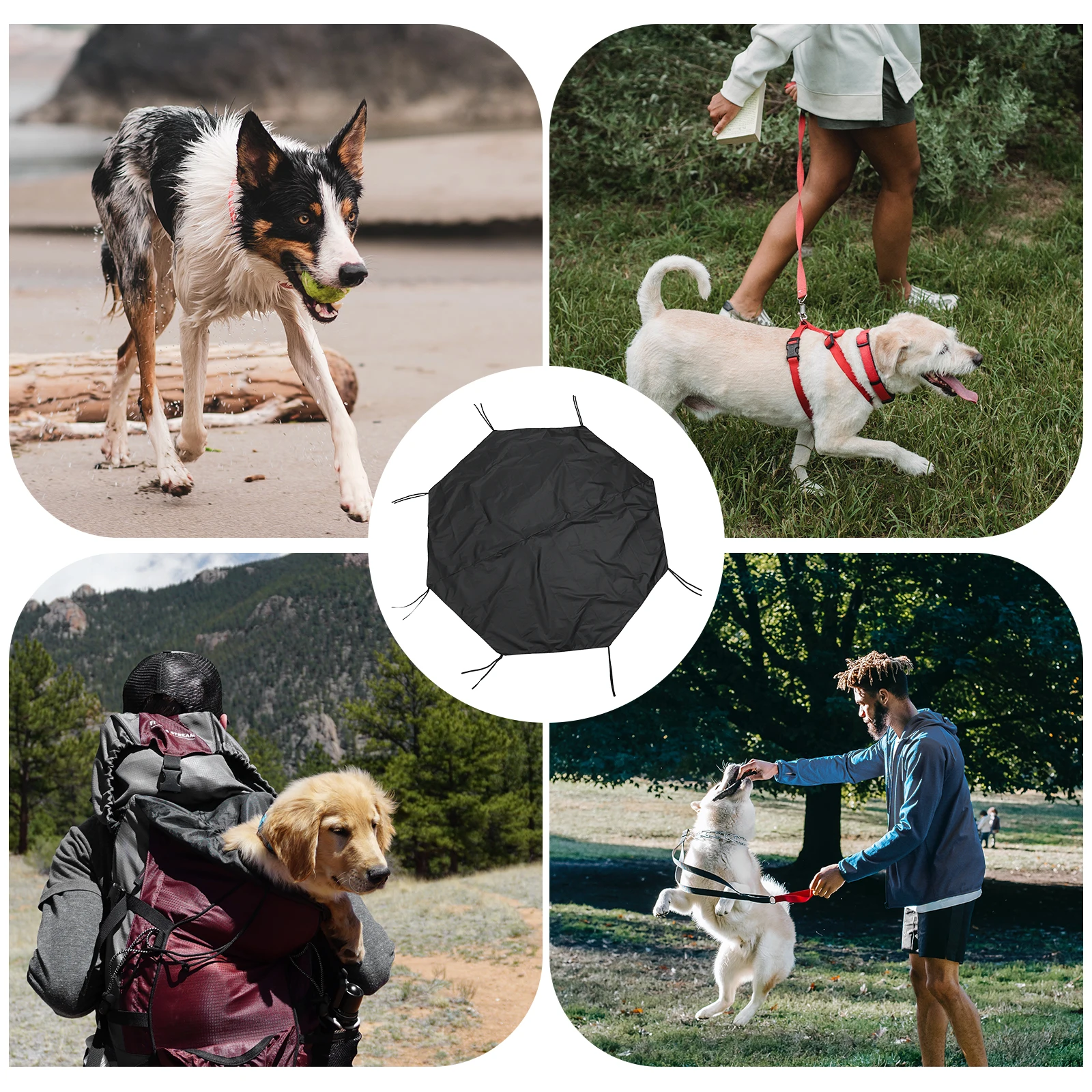 

Waterproof Sunproof Dog Playpen Cover 210D Oxford Cloth Outdoor Camping Car Travel Beach Pet Pen for Dogs Cats