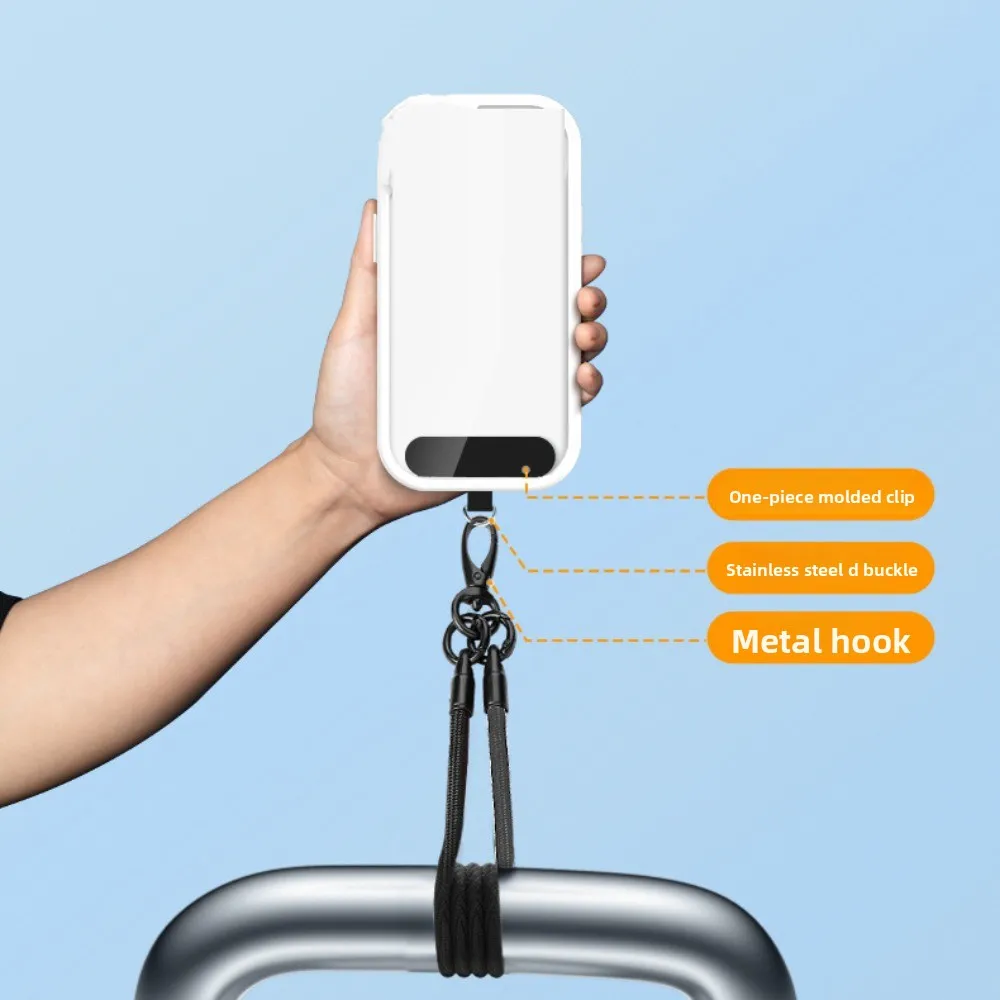 

Switchable 3-in-1 Phone Lanyard Adjustable Length Wrist Strap Mobile Phone Chain Detachable Anti-Lost Crossbody Phone Strap