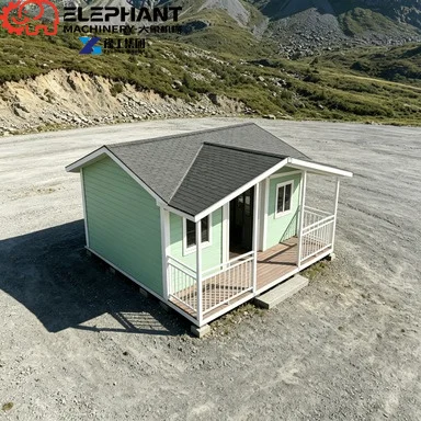 Ready-Made 40ft Expandable Container House 3 Bedroom Prefab Portable Villa Hotel Application Steel Material