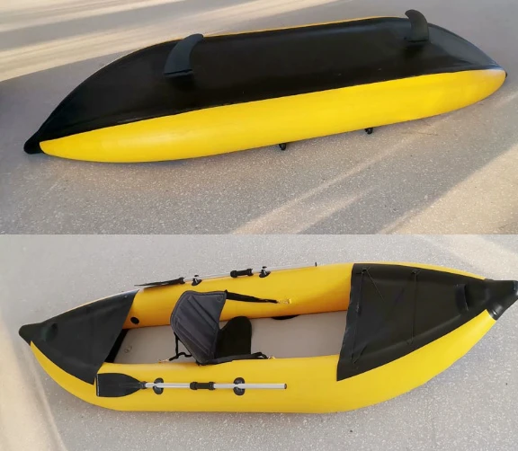 Water Inflatable Articles Fishing Boat Catamaran Buoy Single Boat