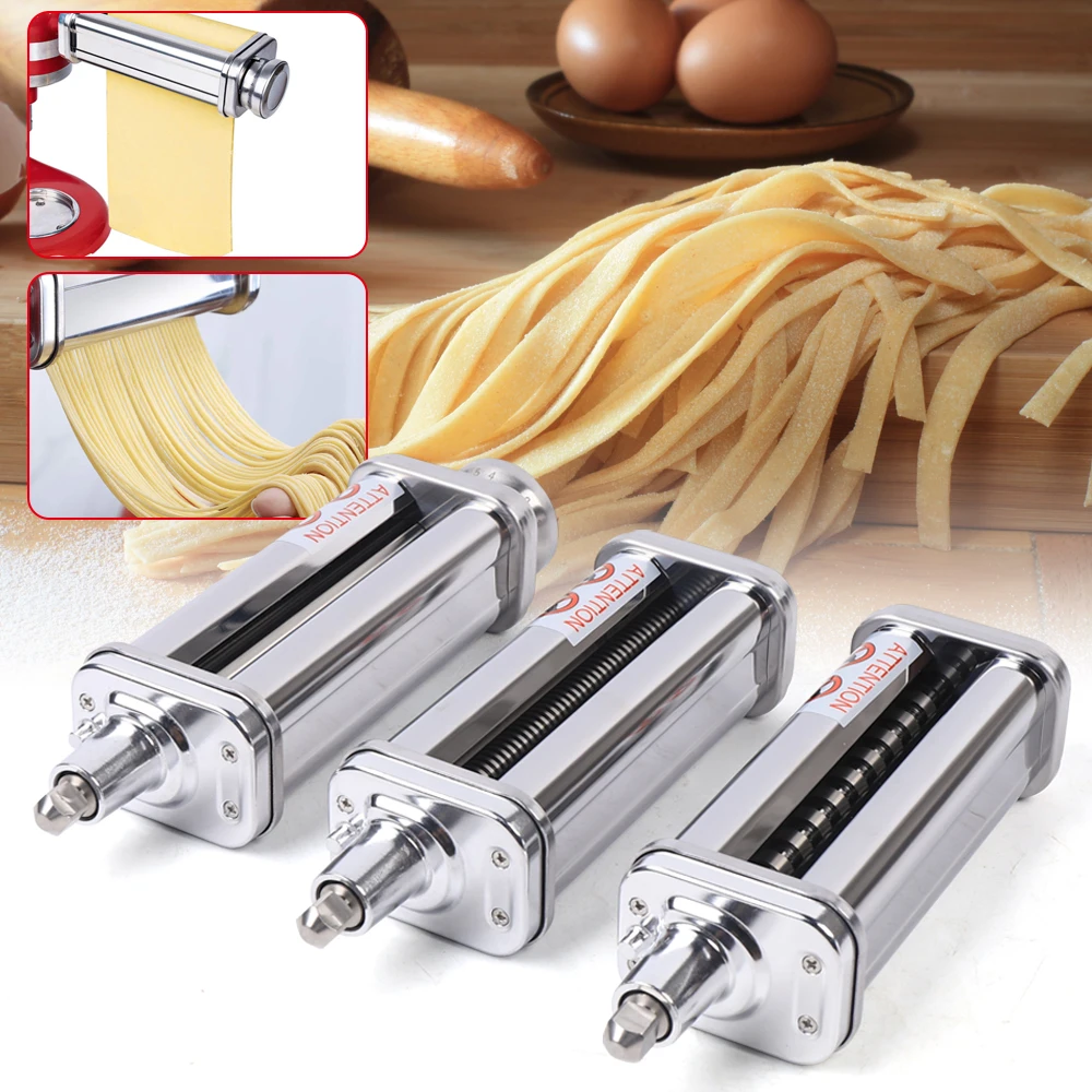 8-dikte pastamixeropzetstuk Pastablad Roller Spaghettisnijder Pastasnijder Metgezelenset Standaard voor KitchenAid - afbeelding 1