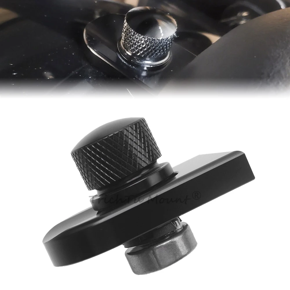 

1 Set Seat Nut Kits Fits For Harley Davidson Sportster Touring Softail Dyna CVO Road Glide Street Glide 1996-2023